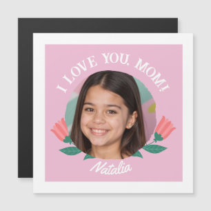 Personalisiertes Foto Name Muttertag I Liebe Sie Magneteinladung