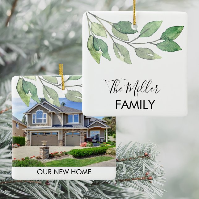 Personalisiertes Foto Neue Zuhause Keramikornament (Von Creator hochgeladen)