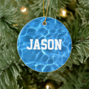 Personalisiertes Foto oder Tauchen Keramik Ornament