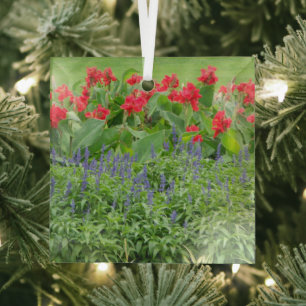 Personalisiertes Foto Ornament Aus Glas