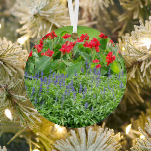 Personalisiertes Foto Ornament Aus Metall