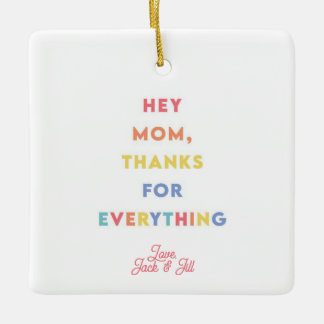 Personalisiertes Foto Ornament Geschenk für Mama /