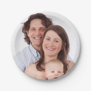 Personalisiertes Foto Pappteller