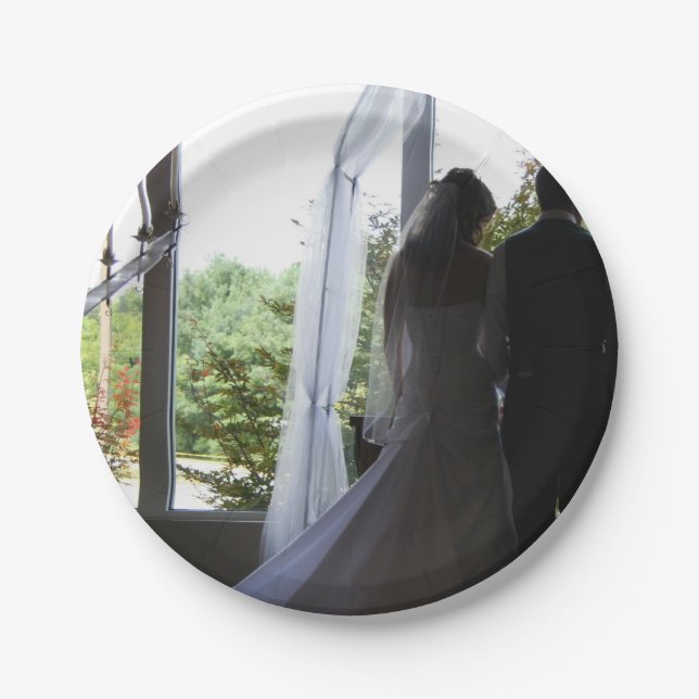 Personalisiertes Foto Pappteller (Vorderseite)