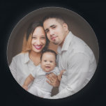 Personalisiertes Foto Pappteller<br><div class="desc">Foto-Teller für personalisierte Papierfamilie</div>