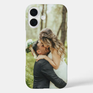 Personalisiertes Foto Picture Wedding Jubiläum iPhone 16 Hülle