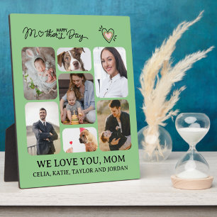 Personalisiertes Foto Plaque-Geschenk für Mama Fotoplatte