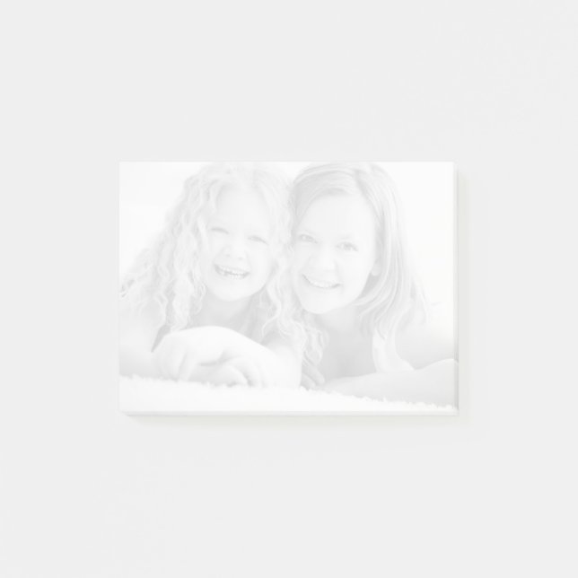 Personalisiertes Foto Post-it Klebezettel (Vorderseite)