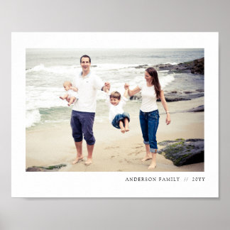 Personalisiertes Foto Poster