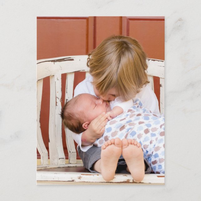 Personalisiertes Foto Postkarte (Vorderseite)