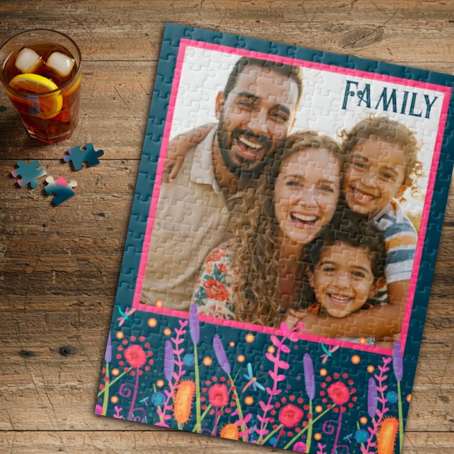 Personalisiertes Foto-Puzzle Inspirivity Wildblume (Von Creator hochgeladen)