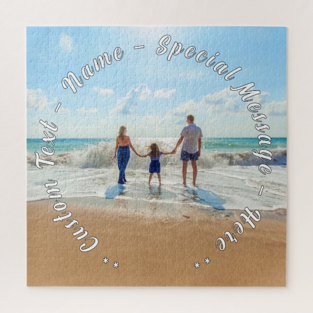 Personalisiertes Foto-Puzzle mit benutzerdefiniert (Vertikal)