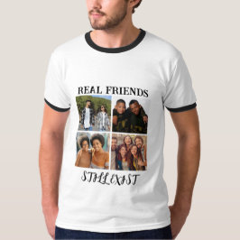 Personalisiertes Foto "Real Friends noch vorhanden T-Shirt