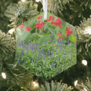 Personalisiertes Foto Runde Keramik Ornament