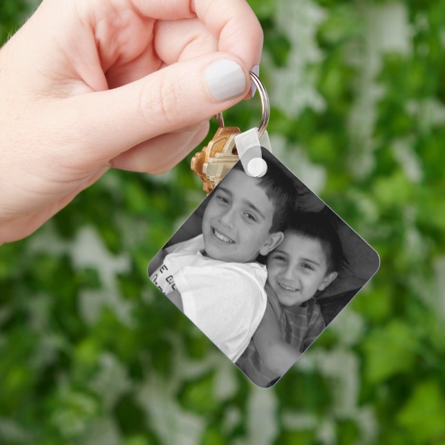 Personalisiertes Foto Schlüsselanhänger (Hand)