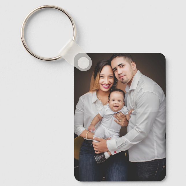 Personalisiertes Foto Schlüsselanhänger (Vorderseite)