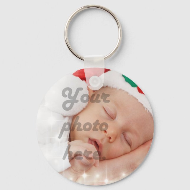 Personalisiertes Foto Schlüsselanhänger (Vorderseite)