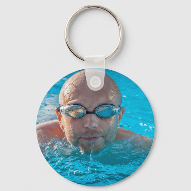 Personalisiertes Foto Schlüsselanhänger (Vorderseite)