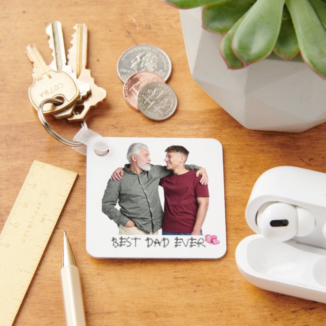 Personalisiertes Foto Schlüsselanhänger (Schreibtisch)