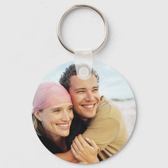 Personalisiertes Foto Schlüsselanhänger (Vorderseite)