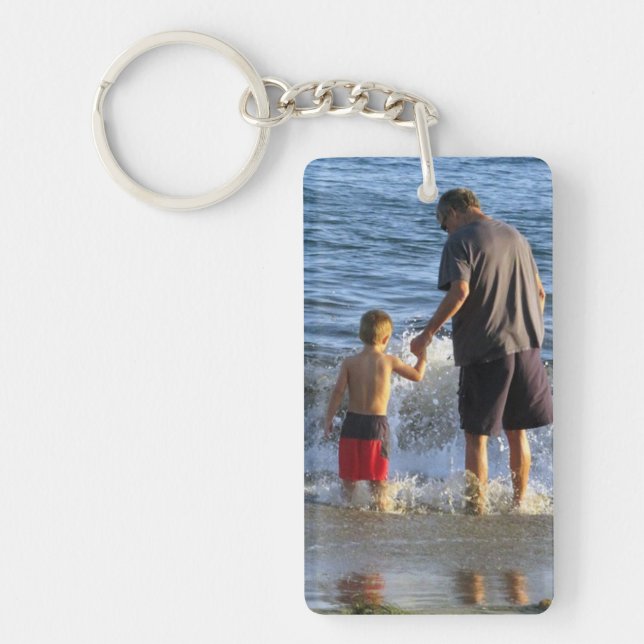 Personalisiertes Foto-Schlüsselkette Schlüsselanhänger (Vorderseite)