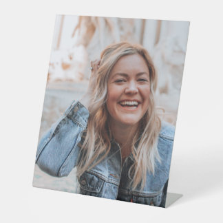 Personalisiertes Foto Sockelschild