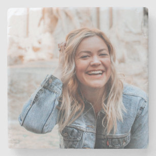 Personalisiertes Foto Steinuntersetzer