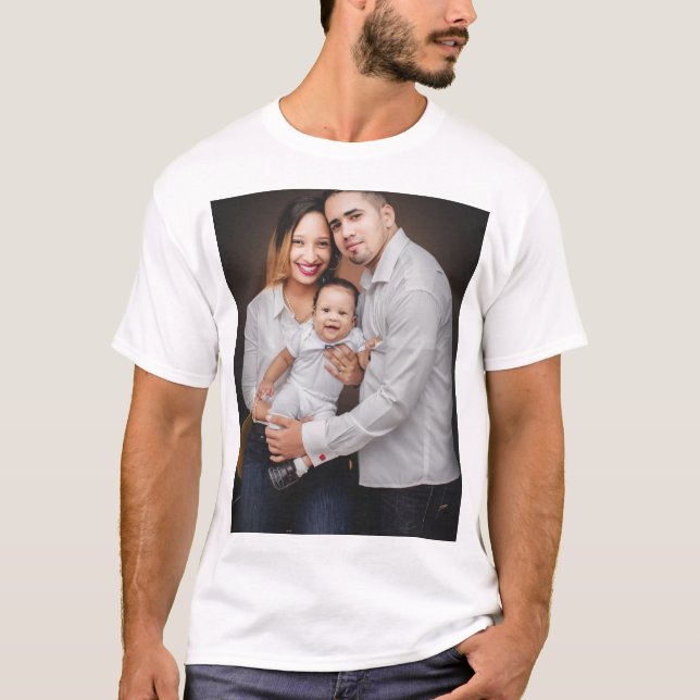 Personalisiertes Foto T-Shirt (Vorderseite)