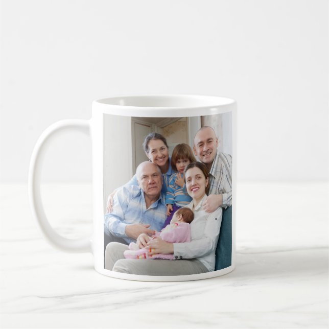 Personalisiertes Foto Tasse Benutzerdefiniertes Fo (Links)