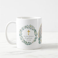 Personalisiertes Foto Taufe Tasse Religiöse Keepak