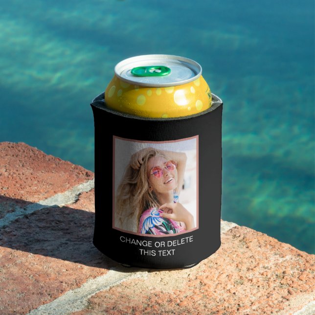 Personalisiertes Foto | Text benutzerdefiniert kan Dosenkühler (In Situ Pool)