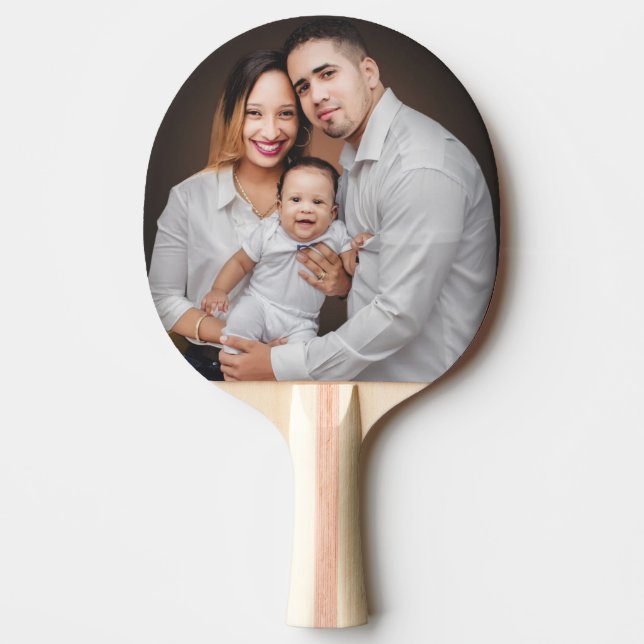 Personalisiertes Foto Tischtennis Schläger (Vorderseite)