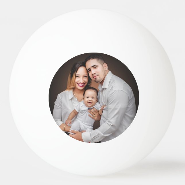 Personalisiertes Foto   Tischtennisball (Vorderseite)