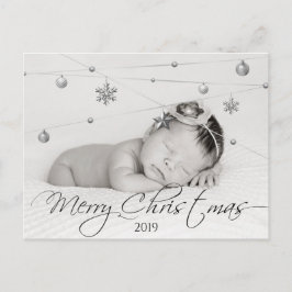 Personalisiertes Foto und Kalligrafie Postkarte