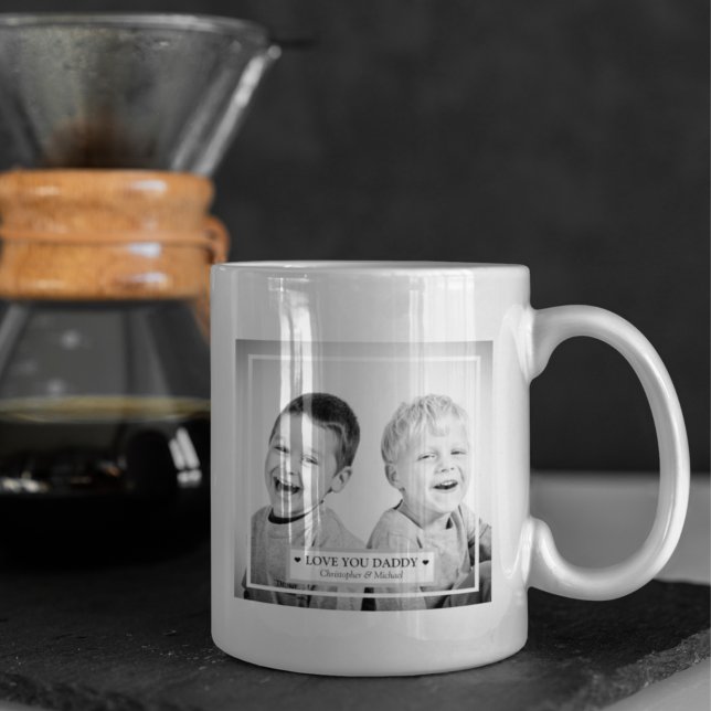 Personalisiertes Foto und Meldung Kaffeetasse (Von Creator hochgeladen)