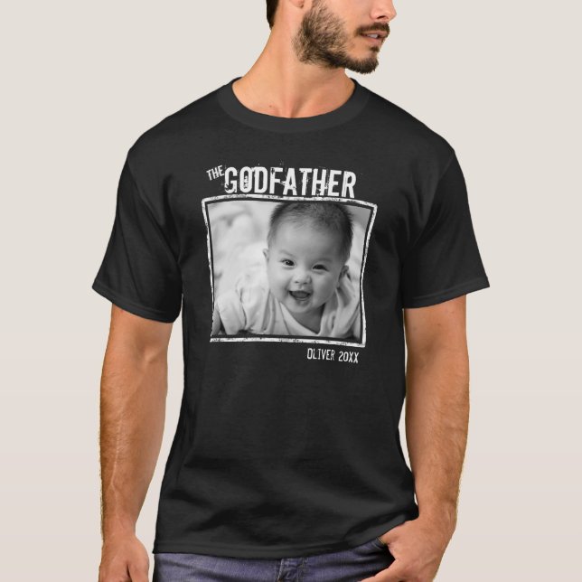 Personalisiertes Foto und Name des Patents T-Shirt (Vorderseite)