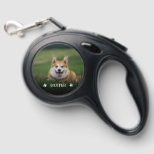 Personalisiertes Foto und Name Hund doppelseitig
