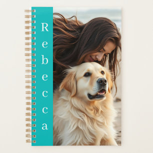 Personalisiertes Foto und Name Planer