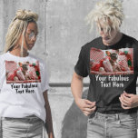 Personalisiertes Foto und Text für ihn und ihren W T-Shirt<br><div class="desc">Personalisiertes Foto und Text für ihn und ihren wertvollen T - Shirt. Sie suchen ein einzigartiges und personalisiertes Geschenk für diese besondere Person? Schauen Sie nicht weiter als unser Personalisiertes Foto und Text für Ihn und ihren Value T - Shirt! Dieser T - Shirt ermöglicht es Ihnen, Ihr eigenes Foto...</div>