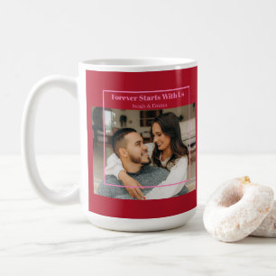 Personalisiertes Foto- und Text-Geschenk mit Roman Kaffeetasse