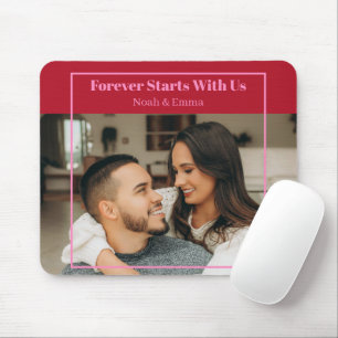 Personalisiertes Foto- und Text-Geschenk mit Roman Mousepad