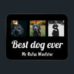 Personalisiertes Foto und  Text Magnet<br><div class="desc">Fügen Sie Ihr eigenes Foto und Text zu diesem anpassbaren Magneten hinzu,  personalisiert,  um Ihre Anforderungen von Ricaso Anzug</div>