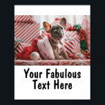 Personalisiertes Foto und Text Poster<br><div class="desc">Personalisierte Wiederholung von Foto- und Textposter</div>