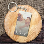 Personalisiertes Foto und Textromantik Schlüsselanhänger<br><div class="desc">Personalisierter Filter Foto & Text Romantischer Schlüsselanhänger. Tragen Sie Ihre Liebe mit diesem eleganten und romantischen personalisierten Foto Schlüsselanhänger, wo immer Sie hingehen. Mit dem gefühlvollen Begriff "ewig Liebe" in der modernen, mutigen Typografie kann dieser Schlüsselanhänger mit Ihrem Foto und Ihren Namen für einen einzigartigen und bedeutungsvollen Sake angepasst werden....</div>