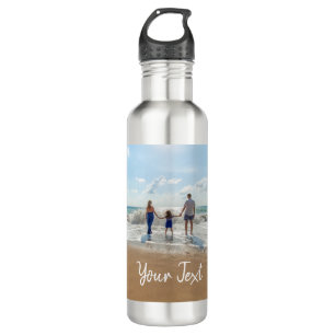 Personalisiertes Foto und Vorlage für benutzerdefi Edelstahlflasche