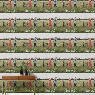 Personalisiertes Foto und Vorlage für benutzerdefi Tapete