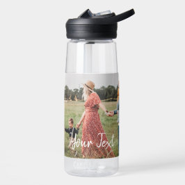 Personalisiertes Foto und Vorlage für benutzerdefi Trinkflasche