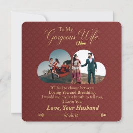 Personalisiertes Foto Valentinstag