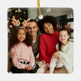 Personalisiertes Foto Weihnachtsschmuck