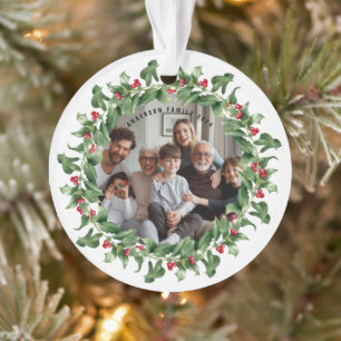 Personalisiertes Foto Weihnachtsschmuck Ornament